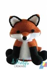 Adrialys Handmade Creations - Adriana Aguirre - Fabian the Red Fox