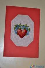 carte St Valentin (mon travail)