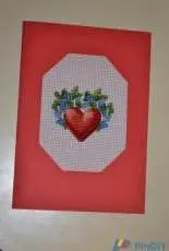 carte St Valentin (mon travail)