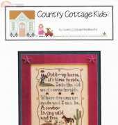 Country Cottage Needleworks CCN - Country Cottage Kids CCK 03 - Cowboy Dreams