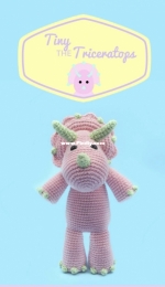 The Clumsy Unicorn - Aphra Dowell-Jones - Tiny the Triceratops