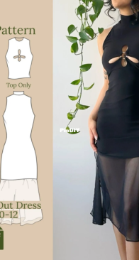 Transformations by Tracy - Cutout dress - Sizes 00-12