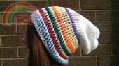 Rosy Alice Crochet.. Rainbow Beanies