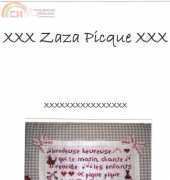 Zaza Picque ~ Brodeuse Heureuse