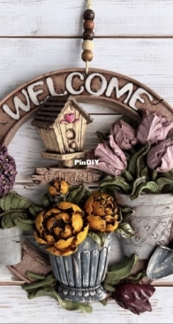 Welcome for the door