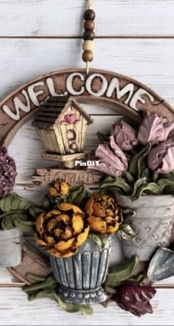 Welcome for the door