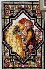 The Vermillion Stitchery 215 The Kiss