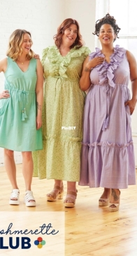 Cashmerette - Loring Dress - sizes 0 – 32 (cup sizes C – H)