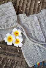 Wee Ashley Cardigan by Kelly van Niekerk-Free