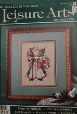 Old St. Nick From Leisure Arts The Magazine Nov/Dec 1987
