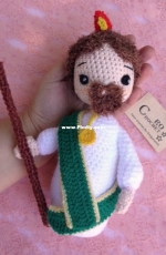 Crochet Ro Amigurumis - Roxana Jaime - Saint Jude the Apostle - Spanish - Free