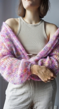 Melody Cardigan by Anna Krzyżak-English, Polish -Free