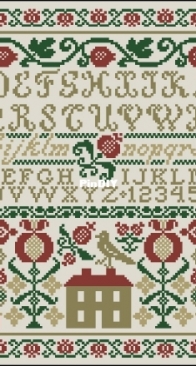 Happiness Is HeartMade Pomegranate Alphabet  XSD + PCS