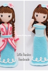 Little Bamboo Handmade - TS Min - Cheryl In Ball Gown And Traditional Costume