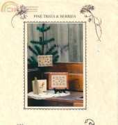Olde Colonial Designs - Pine Trees and Berries