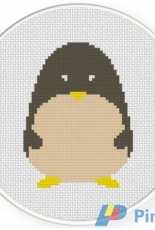 Daily Cross Stitch  - Cute Penguin
