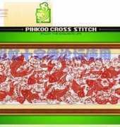 Pinkoo Cross Stitch A155 - Full of Fish
