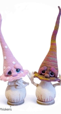 Cottontail and Whiskers - Bea King - Blanche Mushrooms - ENGLISH