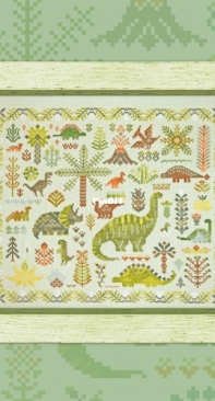 OwlForest Embroidery - Dinosaur Forest