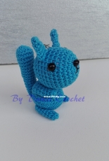 squirrel keychain