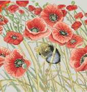 DMC - Harvest Mouse and Poppies from Cross Stitch Gold 14 XSD
