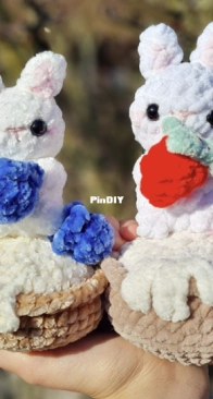 Eli Yarn Art - eliyarnart - Elisa Muti - Strawbunny Pie and Bunberry Pie - Free