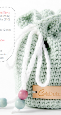 Cute Dutch - Stefanie Wijers - Schatten tasje - Treasure bag - Dutch - Free