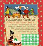 Bustle and Sew-Handstitched Christmas