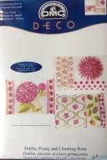 DMC - XC1307 - Dahlia, Peony and Climbing Rose