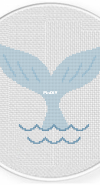 Daily Cross Stitch - Fish Tail