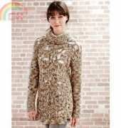 Yarnspirations - Granny Openwork Sweater - Free