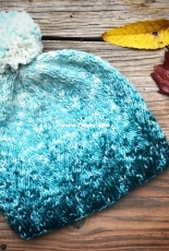 Icy Forest Beanie by Melissa LaBarre-Free