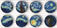 Stitch Home - RinkaZee Van Gogh Starlight Night Ball by Marina Khachanova