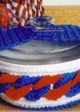 Cylinda Mathews- 0251 Patriotic Casserole Cover