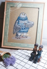 The owl to wear a sweater