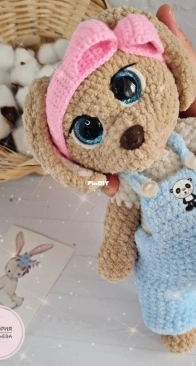 Viktorialeto handmade - Victoria Solovieva - Виктория Соловьева - Molly the Dog - Собачка Молли - Russian - Free