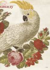 Cockatoo and Roses from Lena Needlework (Лена Рукоделие) 09-2007