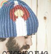 Playin Hooky Design - Liz McQueen - Crochet Graph Colorado Flag Color Grid