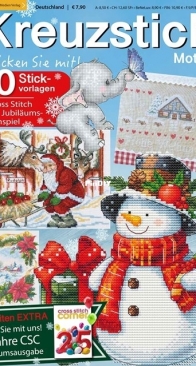 Kreuzstich Motive - No.30 - Winter 2024 - German