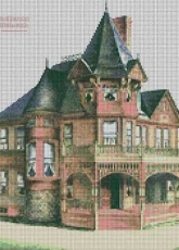 Artecy Cross Stitch - Victorian House 1