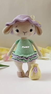 Monina Toys - Zhanna Monina - Lamb Odett - Russian