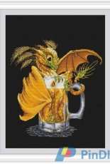 Beer Dragon by Nadezhda Kazarina / Nadi
