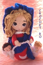 Crochet Ro Amigurumis - Roxana Jaime - Virgin Untier of Knots - Spanish - Free