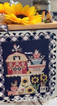 Barnyard Bakery - Stitching with the Housewives