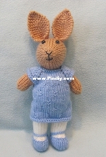 Rabbit in a dress
