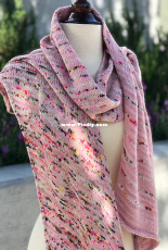 Speckled Stripes Scarf by Teri Artinyan-Free