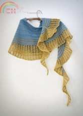 Ginkgo Shawl by Connie Peng/yellowcosmo