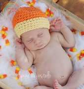 Crochet by Jennifer - Jennifer Dougherty - Candy Corn Hat