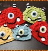 Emie Grace Creations - Miriah Gilbert - Bronster and Missy Monster Hat Pattern