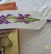 Flower bookmark